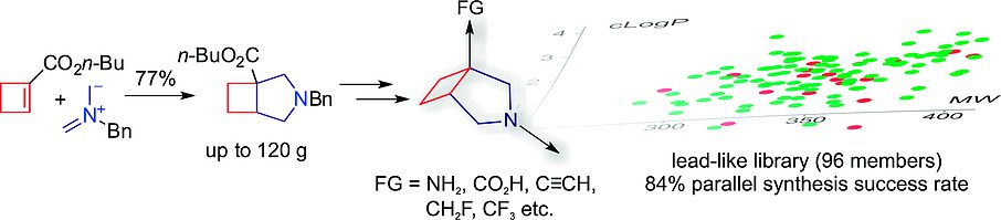 Synthesis of 3-Azabicyclo[3.2.0]heptane-Derived Building Blocks via [3+2] Cycloaddition